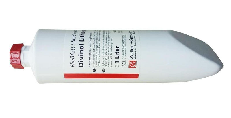 Vaselina Divinol Lithogrease 000 pentru lubrifierea suruburilor si piulitelor cu bile CNC