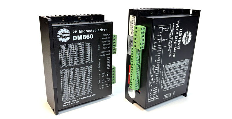 Driver open-loop si driver closed-loop pentru motoare pas cu pas hibride
