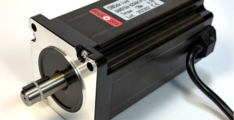 Motor pas cu pas clasic open-loop pentru CNC
