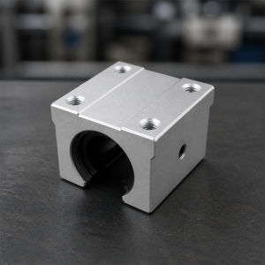 Rulment liniar SBR20UU in carcasa pentru ghidaj CNC